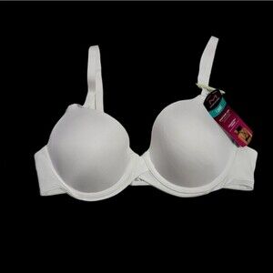 Maidenform T-shirt Smartzone   cups white Size 36B very soft